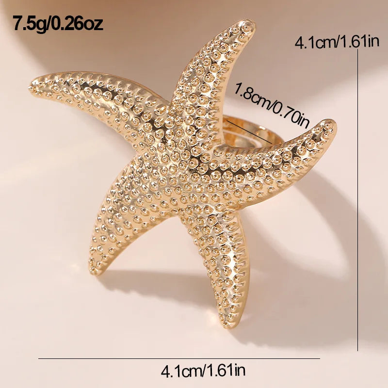 Exaggerated Metal Ring