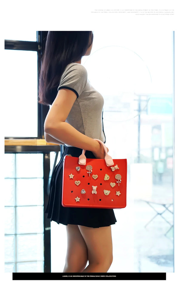 EVA Large Rubber Shoulder Bag