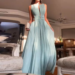 Elegant Sexy Hollow Out Backless  Dress