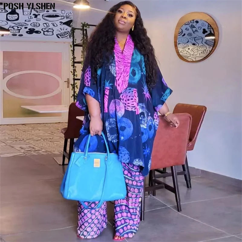Ankara Dashiki 2 Pieces Set