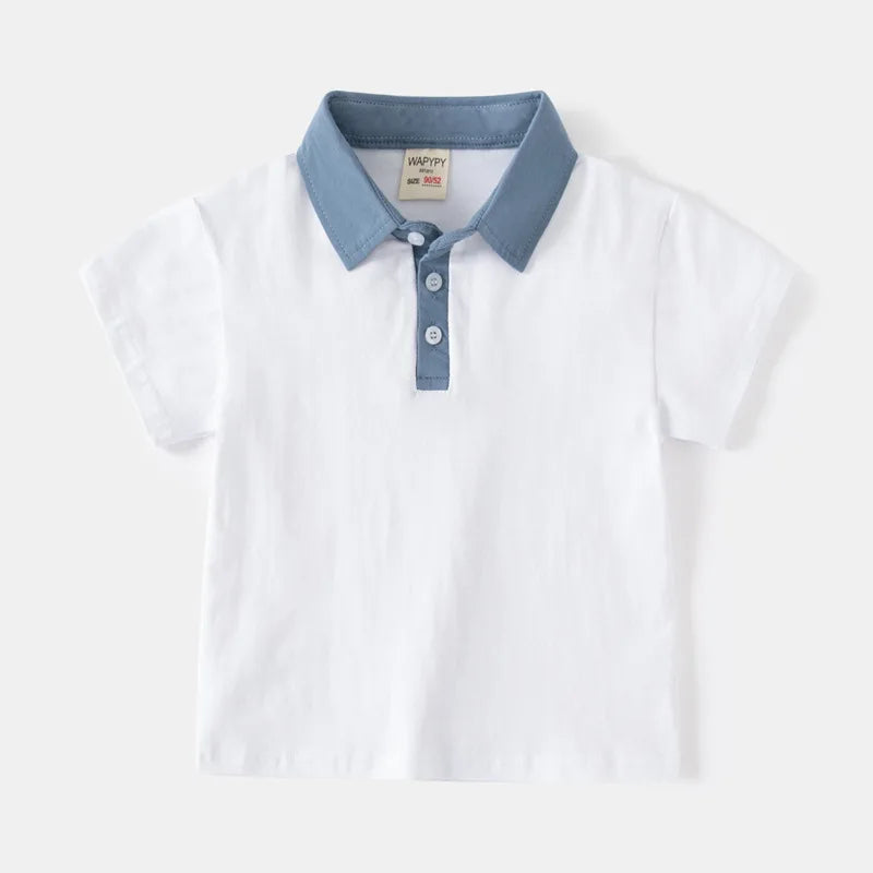Polo Shirts Luxury Stand Collar Sport