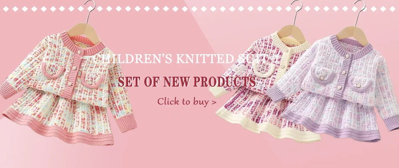 2-piece Long sleeved Sweater Set