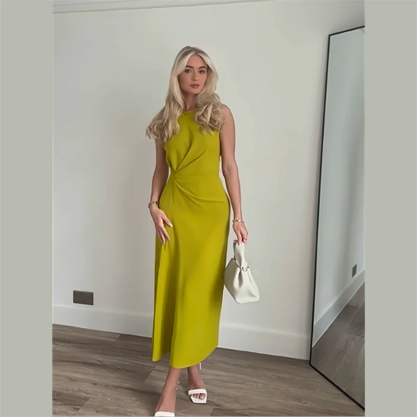 Elegance Slim Fit Versatile Side Fold Dress