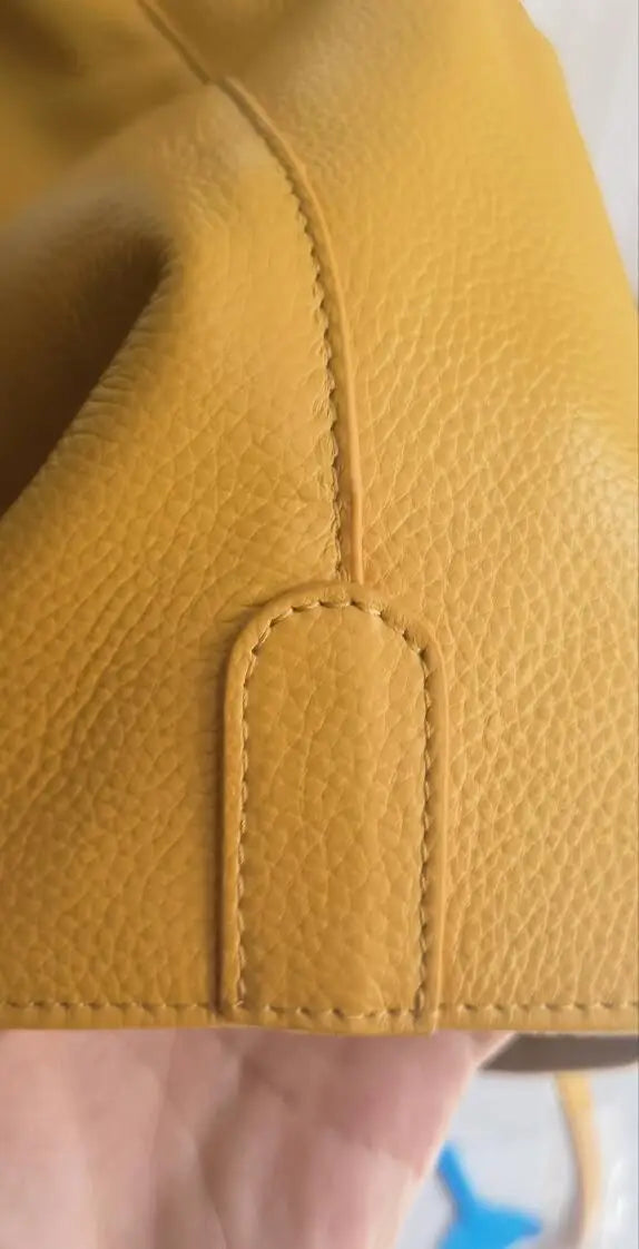 Natural Leather Top Cow Hide Leather Handbag