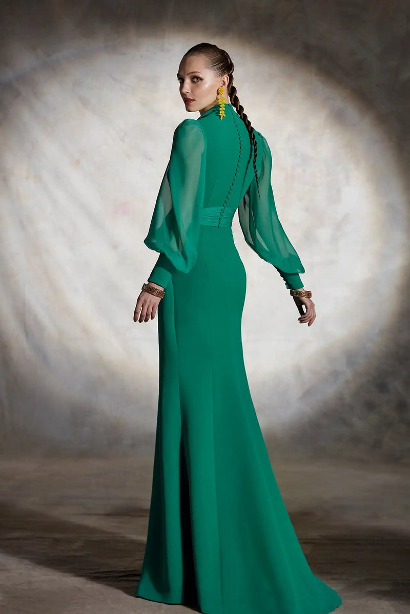 Elegant Vintage Splited Party Dress