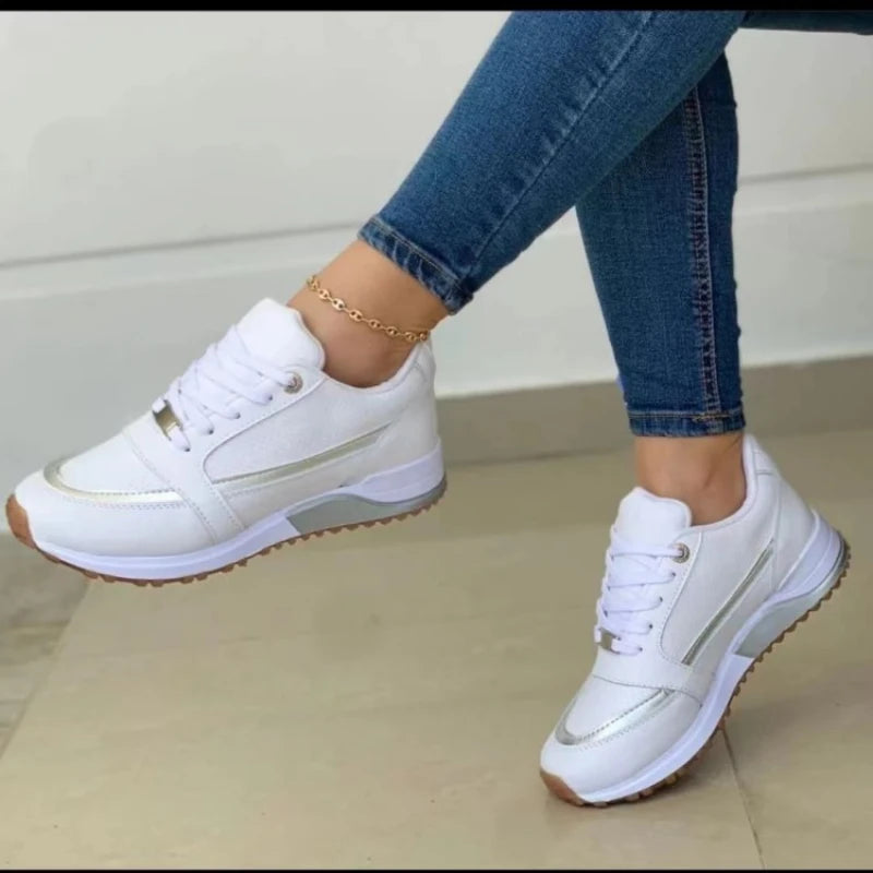 Lace-Up Casual Comfortable Tennis Shoes