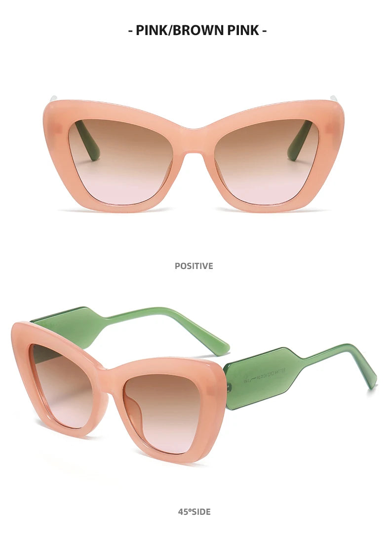 Cat-eye Sunglasses Retro Cross Border