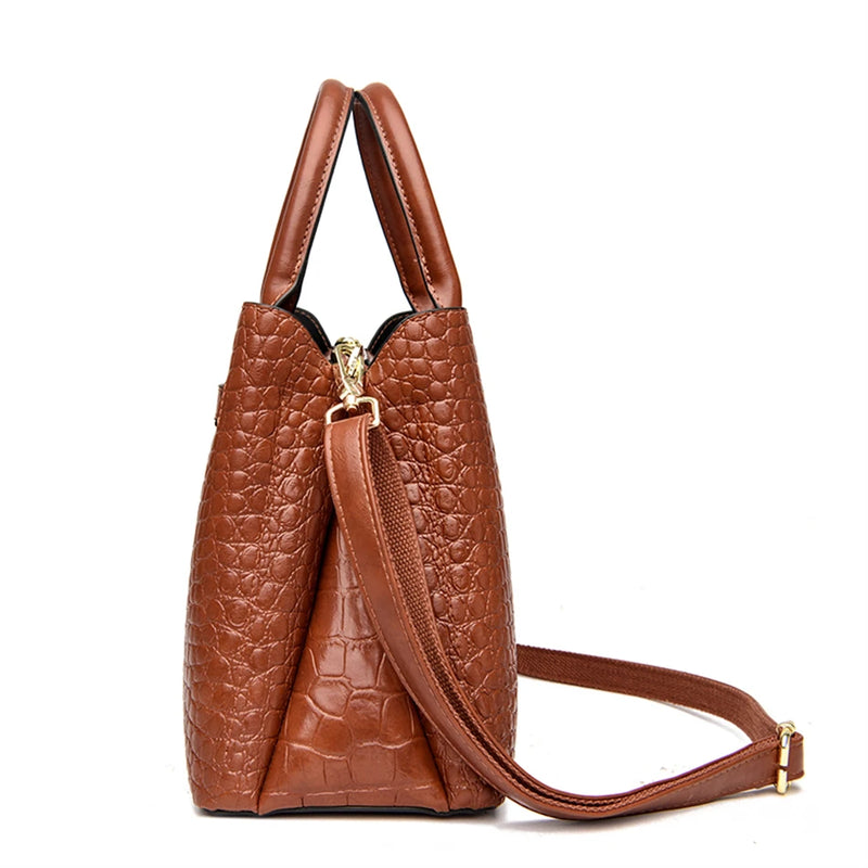 Soft Leather Designer Handbag
