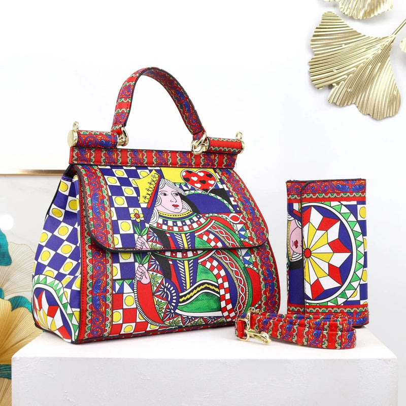 Classic Crossbody Handbags Luxury Purse Suit