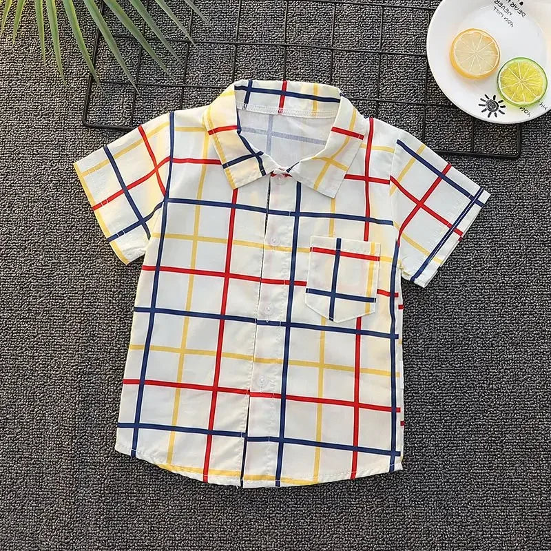 Cartoon Short-sleeved Shirt