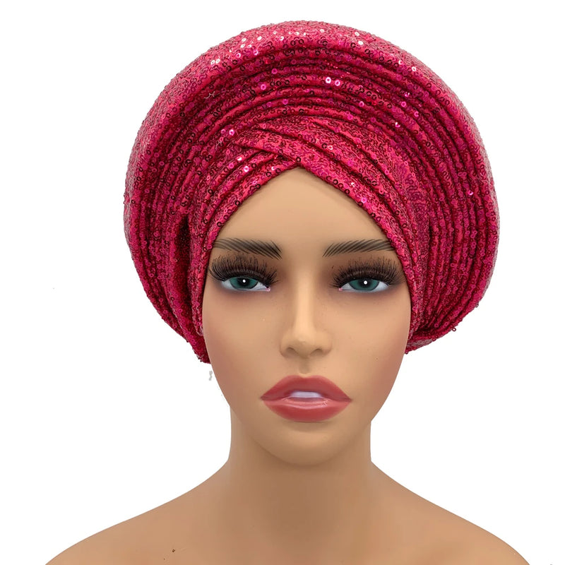 Readymade Autogele Turban Cap