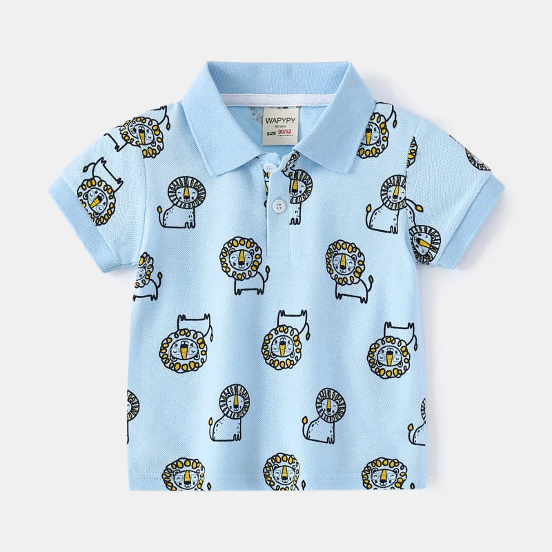 Polo Shirts Luxury Stand Collar Sport