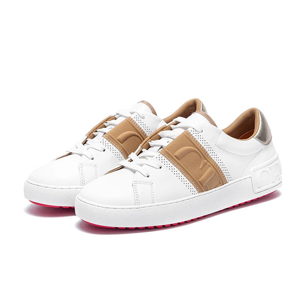 White Flat Board Balance Press Insole Comfort Sneakers
