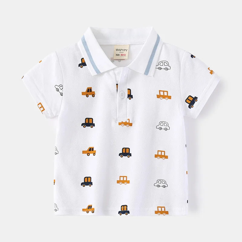 Polo Shirts Luxury Stand Collar Sport