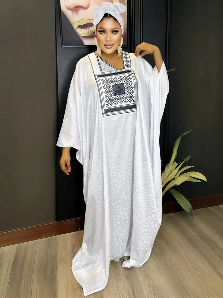 Plus Size Long Dress Ankara Dashiki