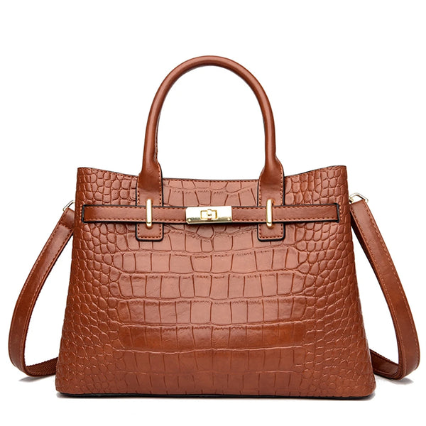 Soft Leather Designer Handbag