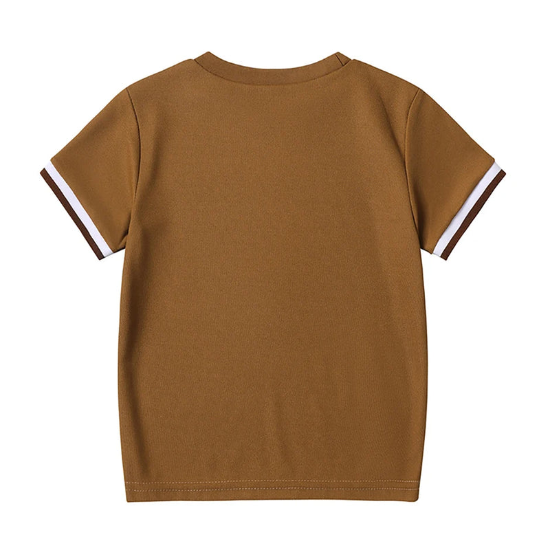 Short Sleeve Boy Handsome Gentleman Joker POLO Shirt