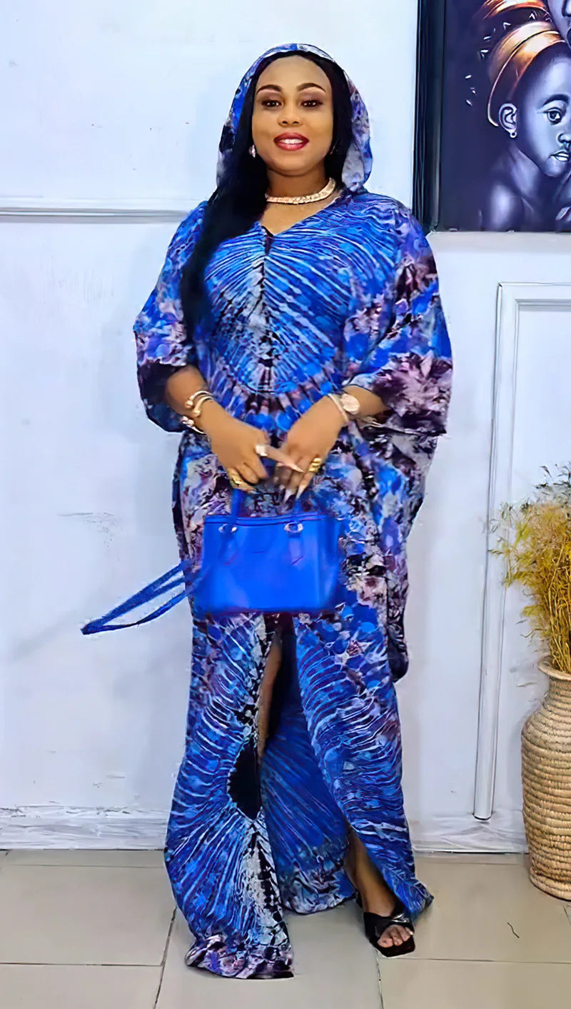 Dashiki Kaftan Maxi Long Dress