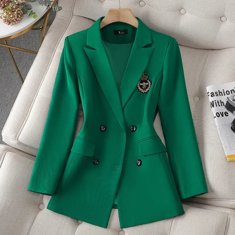 Elegant High-end Jacket Skirt Two-piece