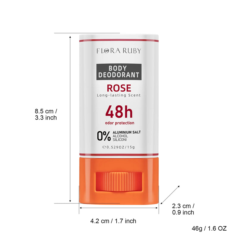Deodorant  & Perfume Balm Long-Lasting 48H Pure Sport Fragrance  Scent Deodorizing