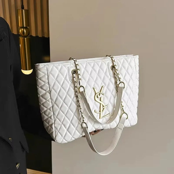 Elegant Designer Leather Tote Bag