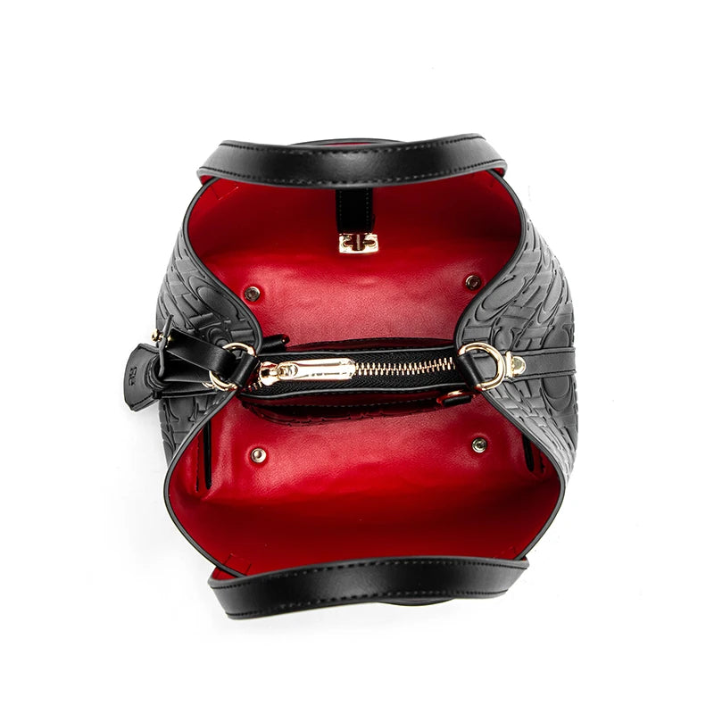 Steel Embossed Handheld Bag
