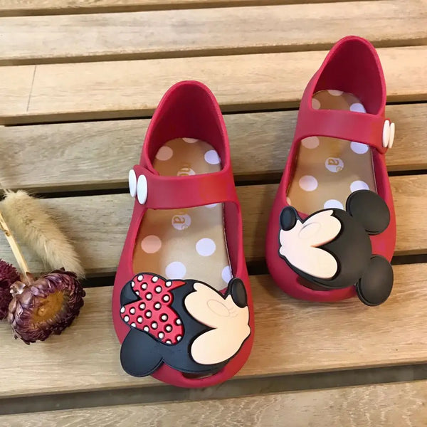 Disney Sandals Girls Minnie Cartoon Garden Shoes