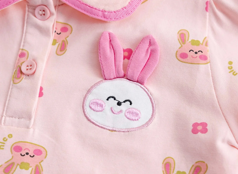 18M-6T cartoon cotton short sleeve polo shirt