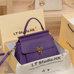 high-end light luxury designer shoulder crossbody Dress