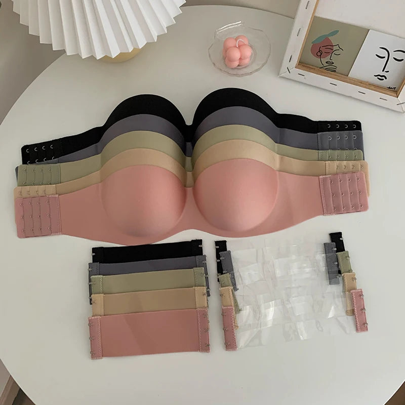 Strapless Invisible Sexy Bra Wedding Back Bra Stickers