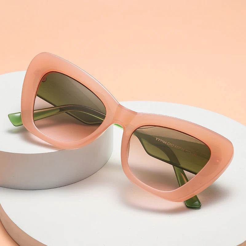 Cat-eye Sunglasses Retro Cross Border