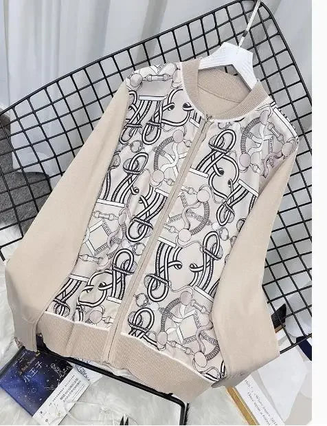 Vintage Cardigans Spring Autumn Thin Knitted Tops