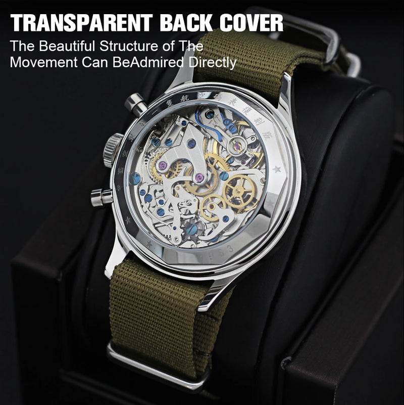 Chronograph Air Force Aviation Sapphire Watch