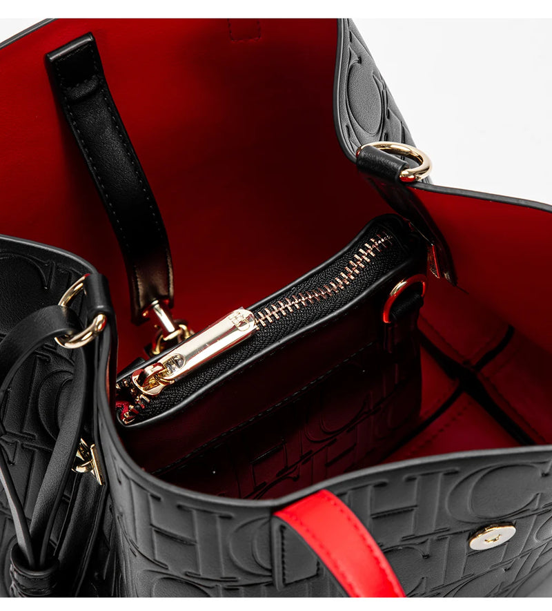 Steel Embossed Handheld Bag