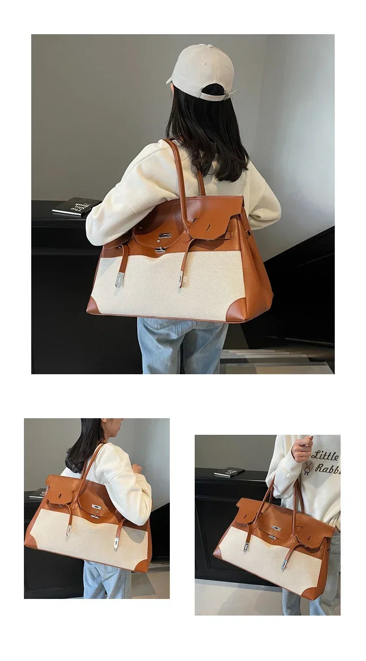 Famous Crossbody Shoulder Tote Handbag