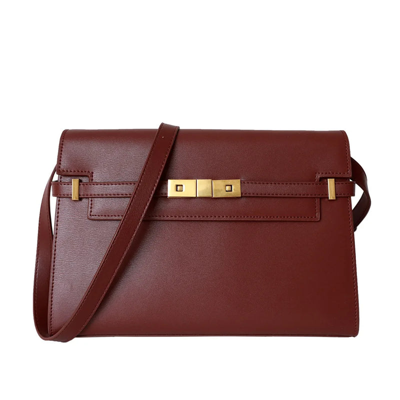 CAMINA Leather Shoulder Crocodile Handbag