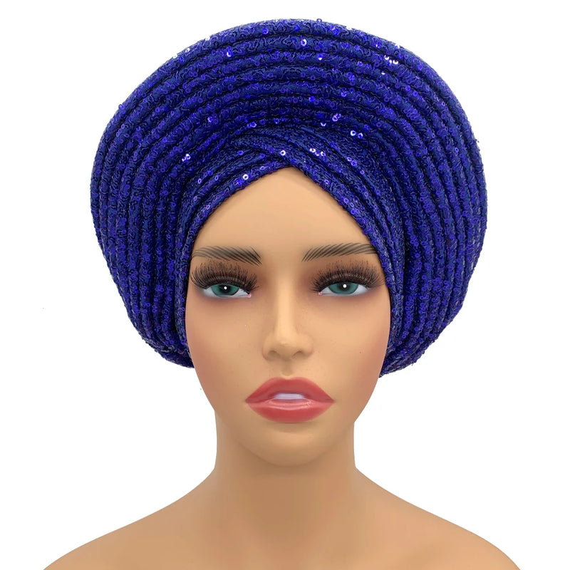 Readymade Autogele Turban Cap