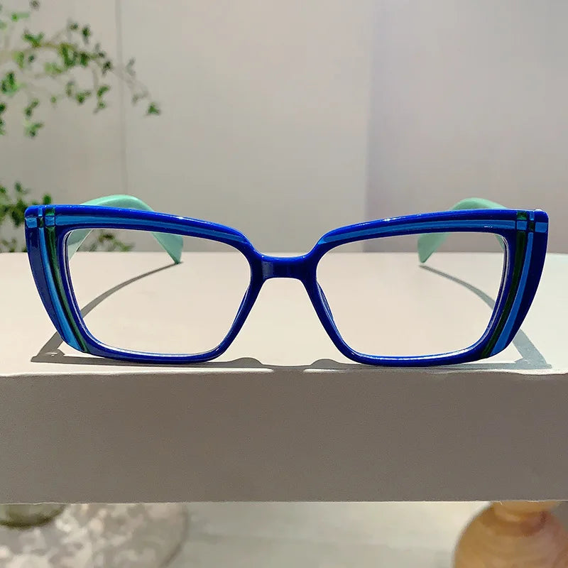 Vintage Anti Blue Light Optical Square Glasses Frame