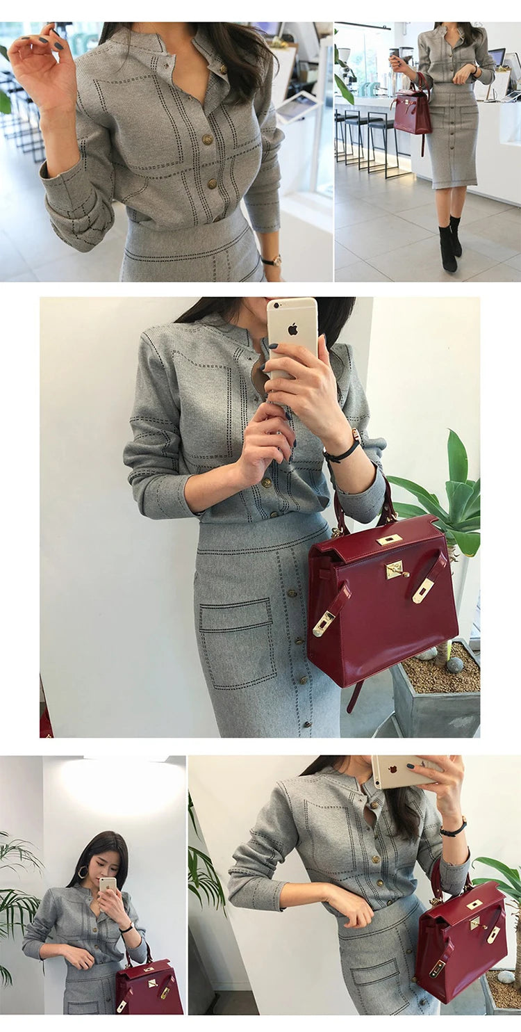 Elegant Formal Casual Coat Tops Sweater Jackets
