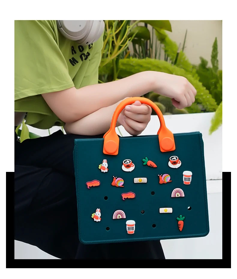 EVA Large Rubber Shoulder Bag