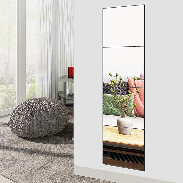 2mm Mirror Unbreakable Acrylic Full Length Wall Mirror Tiles