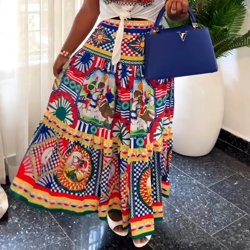 Two Piece Dashiki Ankara Outfits