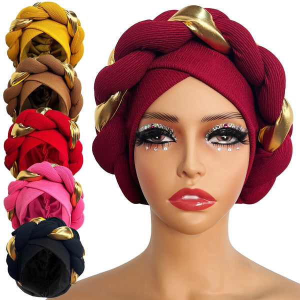 African Turban Cap Headdress