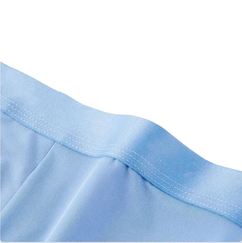 4Pcs/Lot Men Boxers Ice Silk