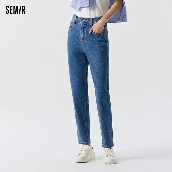 Semir Jeans Women Simple Tapered Trousers