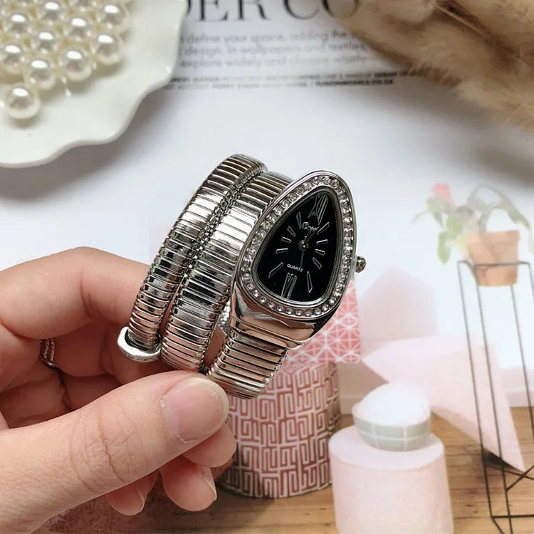 Women Quartz Watch Bracelet Stainless Steel