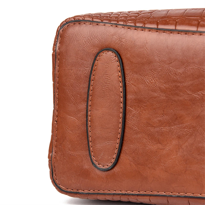 Soft Leather Designer Handbag