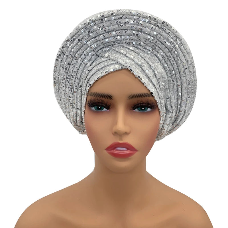 Readymade Autogele Turban Cap