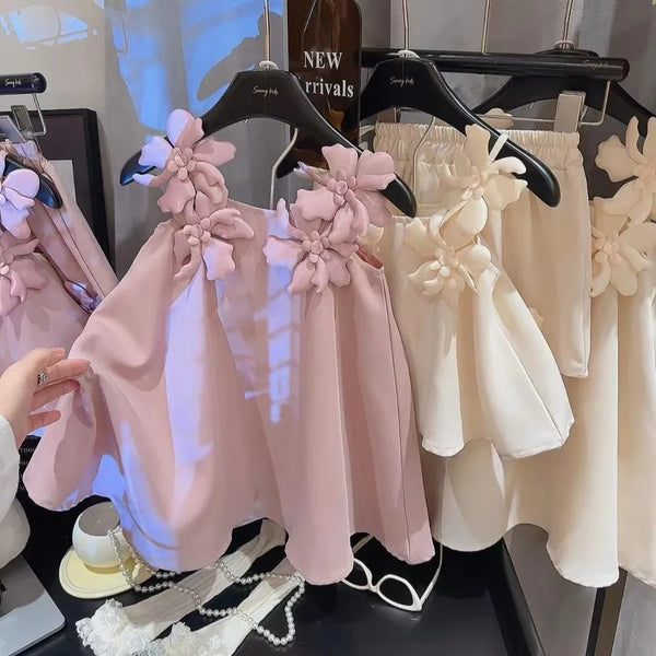 2-7 Years Flower Princess Dress