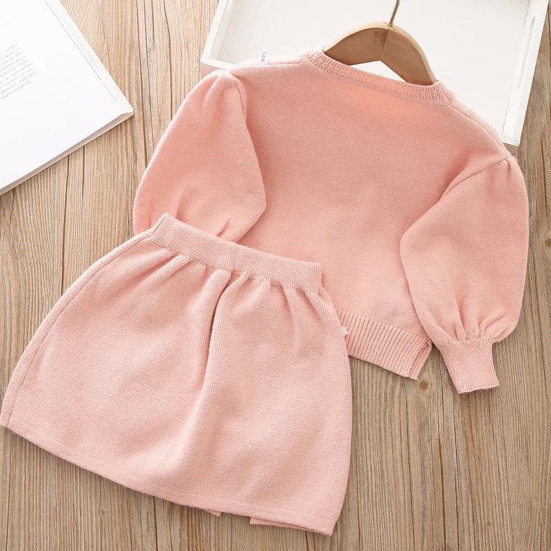 2-piece Long sleeved Sweater Set